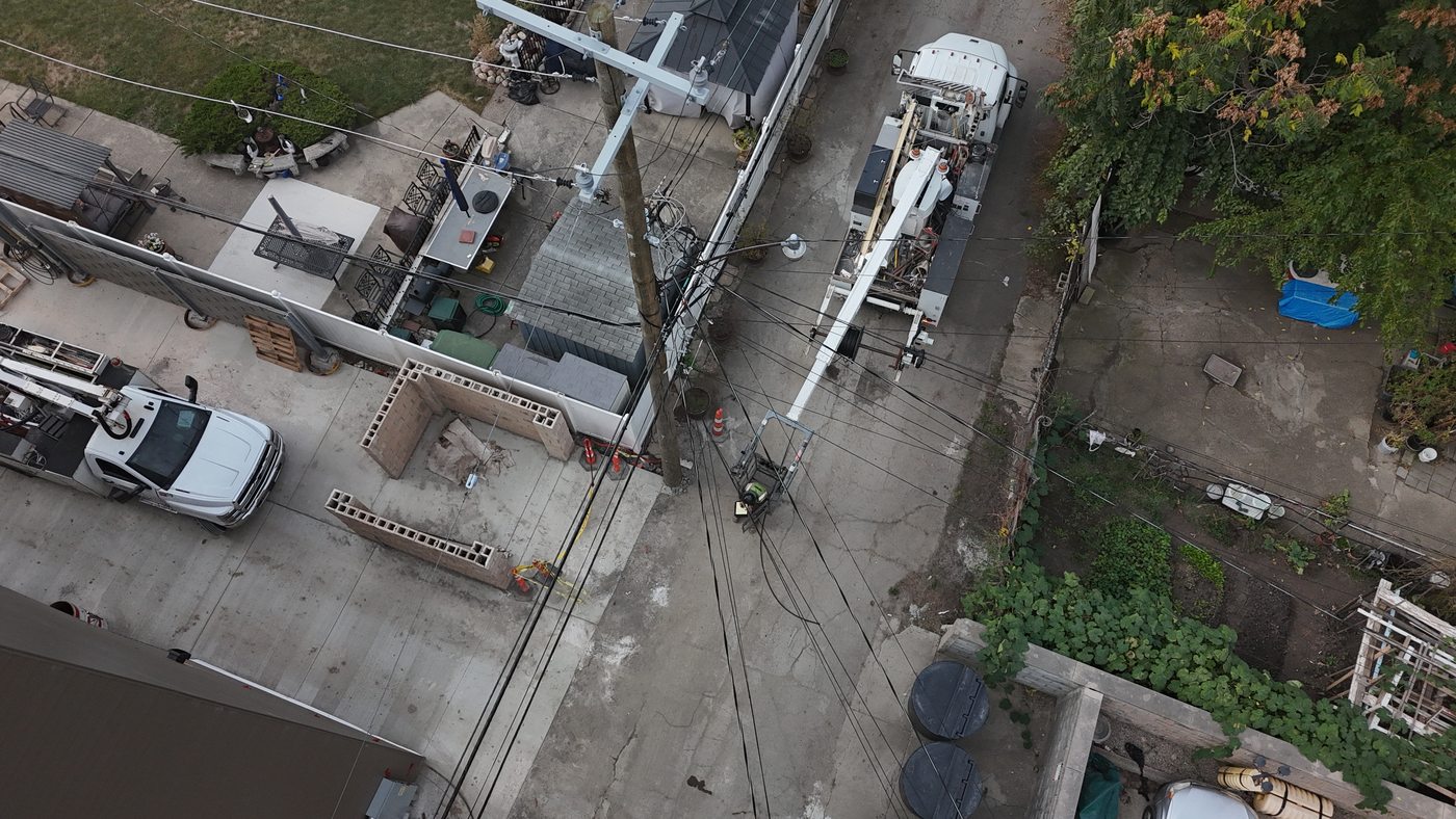 Aerial construction